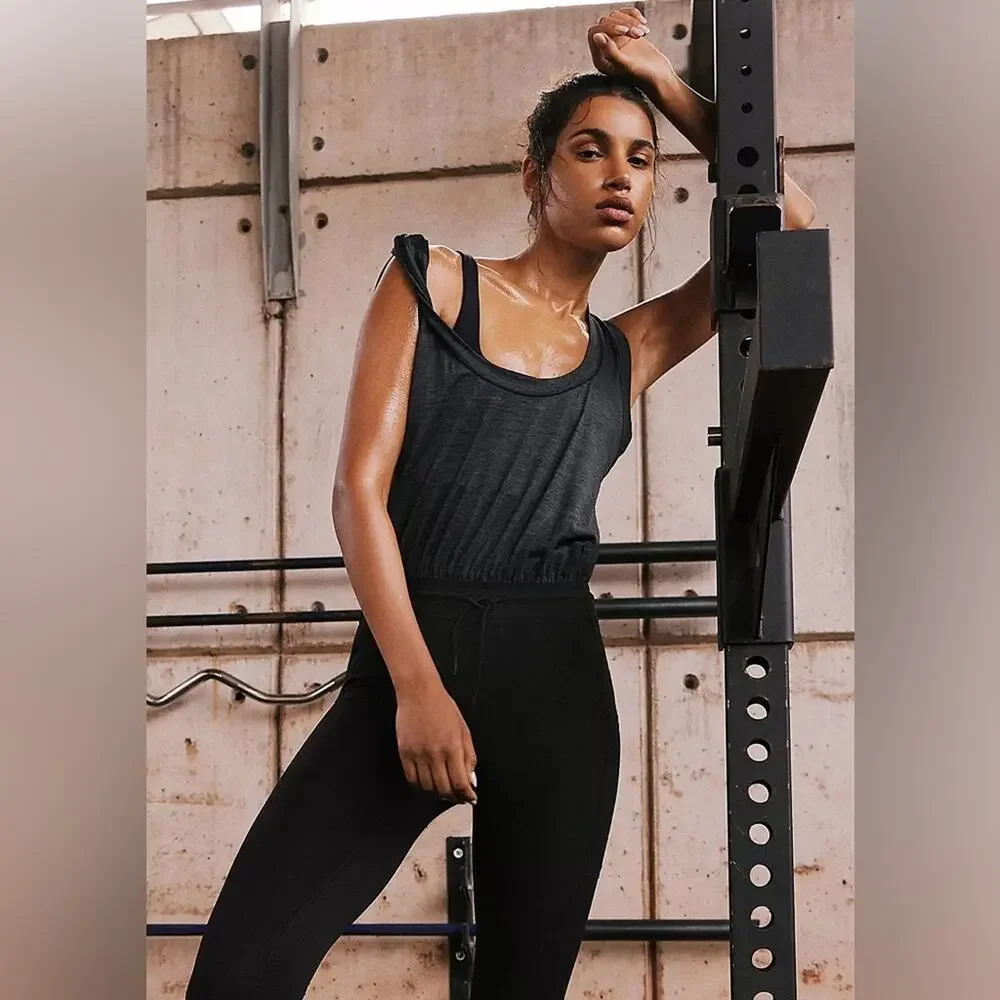 Free People Off To The Races Onesie M